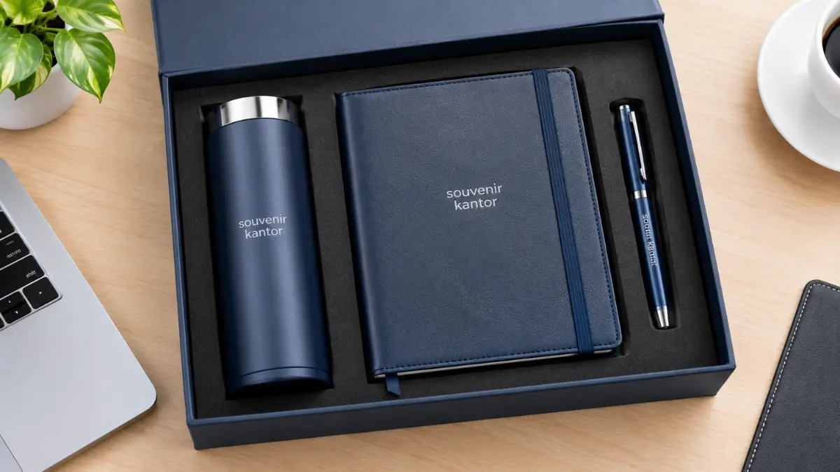 Ide souvenir Gift set corporate untuk klien dan mitra bisnis BUMN Jakarta
