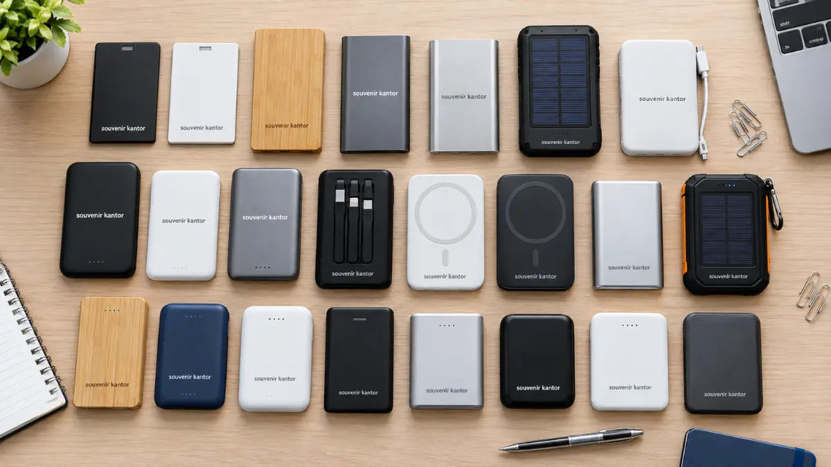 Jenis Souvenir Power Bank Perusahaan