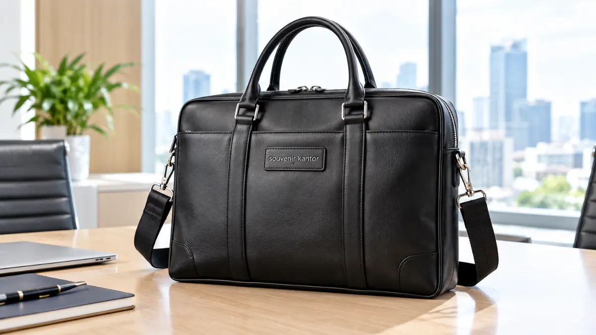 Tas kerja corporate gift set untuk memperkuat brand awareness