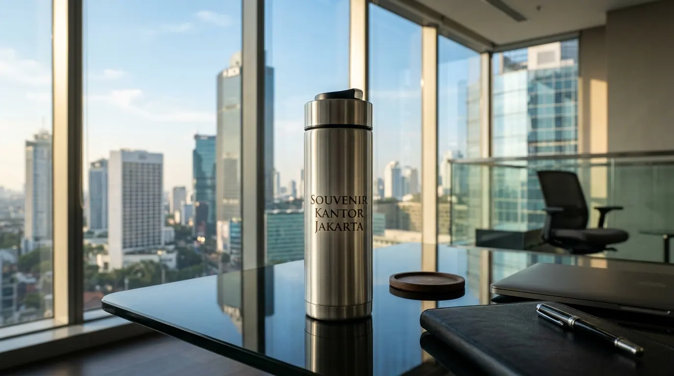 Jajaran tumbler stainless steel berkualitas tinggi dari penyedia souvenir kantor jakarta