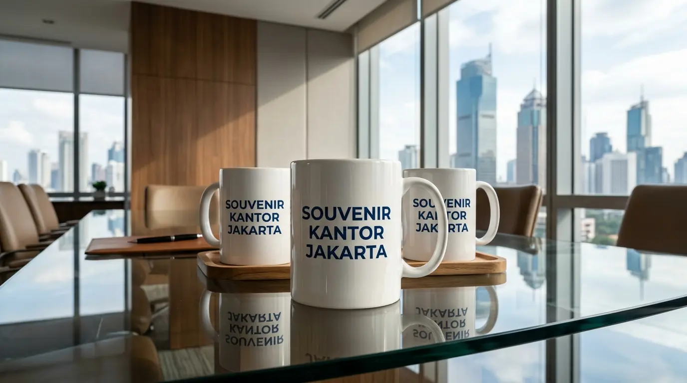 Jasa pembuatan mug custom perusahaan bergaransi di Jakarta